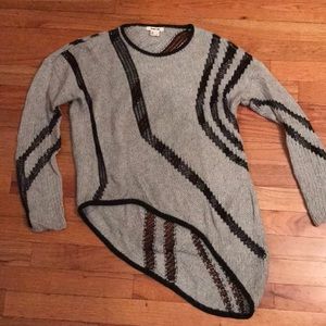 Helmut Lang asymmetrical sweater